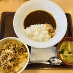 すき家 - 牛丼Wセットランチ