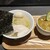 焼鳥吉峰 - 料理写真:昆布水つけ麺（塩とんこつ）
          ※ 海苔トッピング