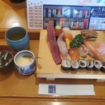 大船鮨 - ランチ にぎりセットＢ