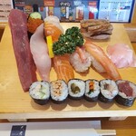大船鮨 - ランチ にぎりセットＢ