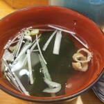 大船鮨 - お吸い物
