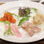 トリワイン ＰＩＫＯＳＨＨＨＵ - こだわり前菜盛り５種