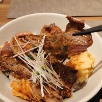 旬菜ステーキ処 らいむらいと - 『特製ステーキ丼（150g）（1980円税込）』