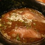 瞠 - つけ麺(つけ汁)