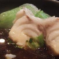 う越貞 - クエをポン酢で