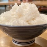 普通の食堂いわま - おかわりライス