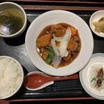 ほうみん - 鶏肉甘酢定食