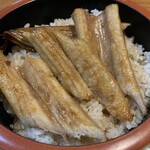 お食事処 わか葉 - 厚いアナゴ