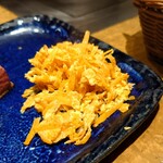 鉄板焼ステーキレストラン 碧 - 人参しりしり。