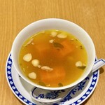 喜記 銀座店 - 2024.4.  カボチャと生姜の薬膳スープ