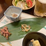 Akachouchimburari - 盛り付けは？？だけどお料理どれも良かった！