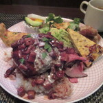 ジュイップ - キノコのソースのハンバーグ　900円