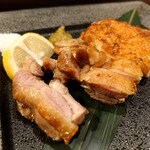 こつこつ庵 - かんむり鶏の塩焼き(1,200円)