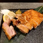 こつこつ庵 - かんむり鶏の塩焼き(1,200円)