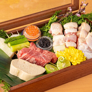 鮮度にこだわり新潟をはじめ日本全国から厳選した食材の数々