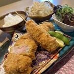 とんかつ みそ家 - みそ家Aランチ¥1,580