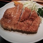 とんかつ専門 とんき - ラードで揚げてあるので風味もいい！　東京なら２０００円～３０００円は取られるレベルでしょう＾＾