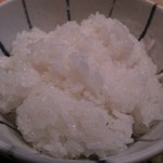 とんかつ専門 とんき - 白ごはんも艶々♪いい米使ってますね＾＾