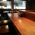 とんかつ専門 とんき - カウンター席