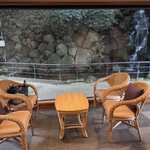 御宿 瑞鷹 - 大浴場の外、休憩所