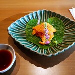 湖里庵 - 鮒の刺身