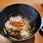 湖里庵 - 鮒寿司茶漬け