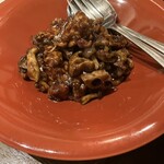 炎神 - この炒め物も黒酢で美味しかった