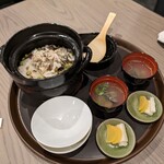 季肴 からはし - 鯵の炊込みご飯