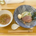 らーめん 風～furari～ - 味玉鯛塩つけ麺 1170円
