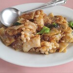 香港苑 - イカのオイスターソース炒め