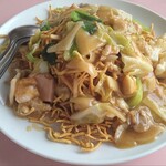 香港苑 - 揚げ焼きそば