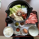 まるたけ 近江 西川 - 近江牛すきやき御膳