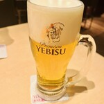 YEBISU BAR - エビスビール¥990