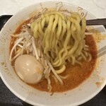 Miso Mendokoro Hanamichian - 味玉辛味噌ラーメン　1,000円