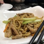 香港楼 - ハーフサイズの焼きそば