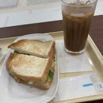 ドトールコーヒーショップ - ツナチーズトーストサンド（＾∇＾）