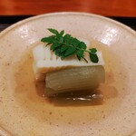 御料理 古川 - 煮物（筍と蕗）