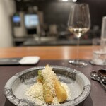 イル アオヤマ - 三河湾の河豚、タラの芽、合間の筍