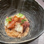 イル アオヤマ - 日間賀島の真蛸のリゾット