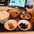 大戸屋 - 料理写真:さばともろみチキン炭火焼きの朝定食