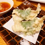 幸魚 - きすの大葉巻き天ぷら