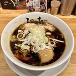 人類みな麺類 - らーめんmicro（薄切り焼豚）+煮玉子+ネギ ¥847+72+165