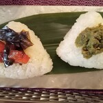 日本料理 隨縁亭 - だて正夢（宮城サーモン山葵昆布和え、ばっけ味噌）