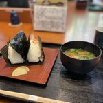 Ohitsu Zen Tambo - お味噌汁、しゃけ、具なし