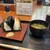 おひつ膳 田んぼ - 料理写真:お味噌汁、しゃけ、具なし