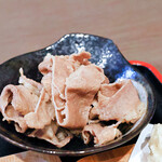 手打ちうどん 大蔵 - 味付け牛肉