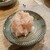 タチアタル - 料理写真:甘エビの塩辛　下には大根おろし