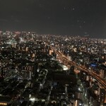 スカイビュッフェ51 - 梅田方面です