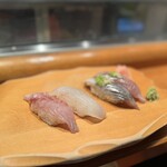 しほう田 - 白身と鯵