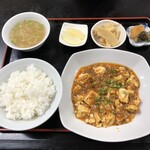 勝来軒 - 麻婆豆腐定食:950円